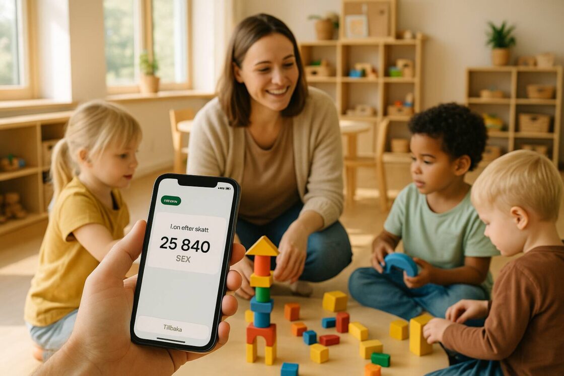 Upptäck vad barnskötare tjänar efter skatt 2025. Genomsnittslön, regionala skillnader och tips för att maximera din nettoinkomst som barnskötare.
