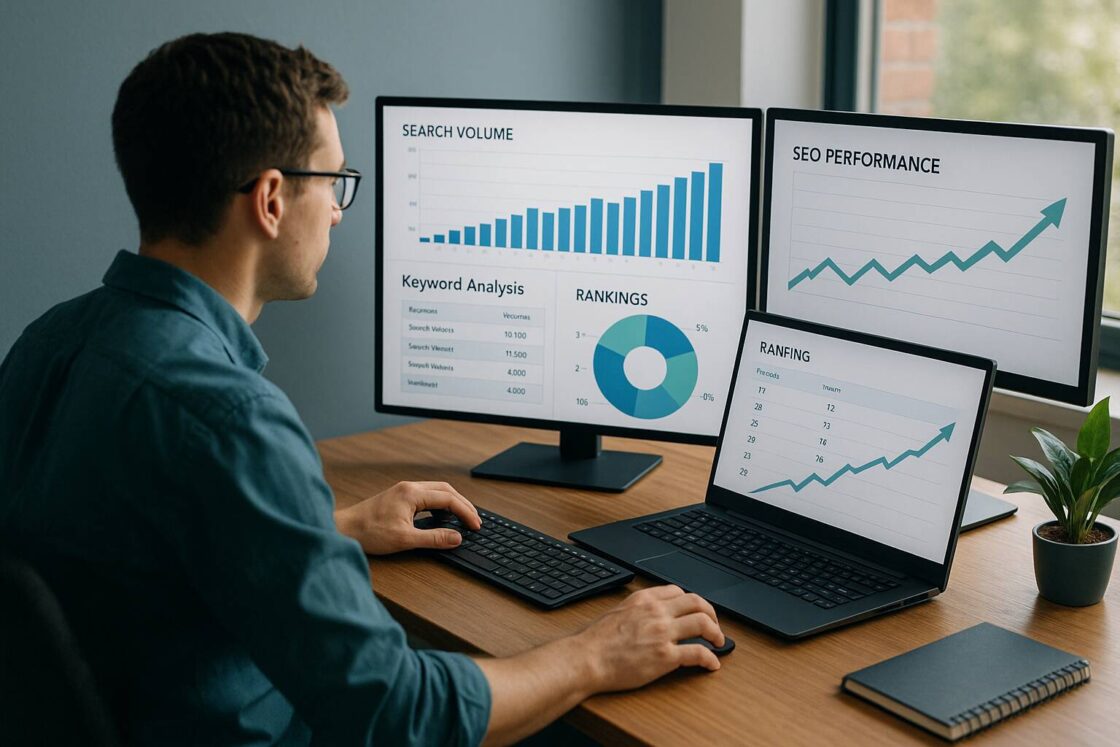 Upptäck hur du optimerar din digitala närvaro med rätt nyckelordsstrategi. Lär dig hitta, implementera och analysera nyckelord för framgångsrik SEO 2025.